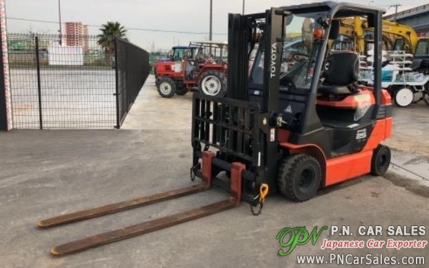 Japan Used Toyota Forklift 8fbh25 2017 Sn3976 P N